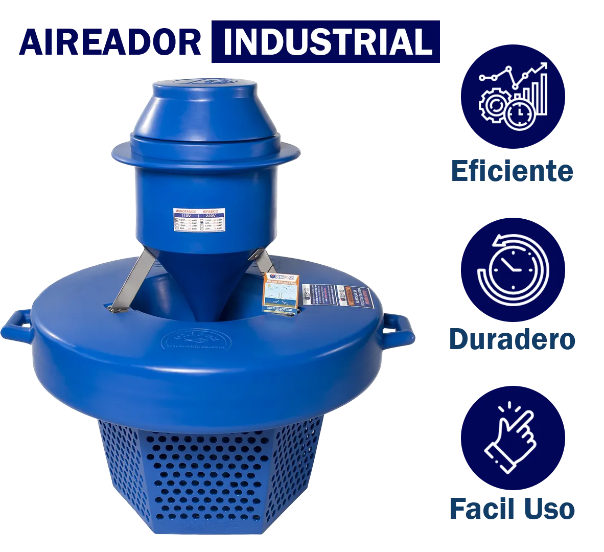 Aireadores Splash Industriales